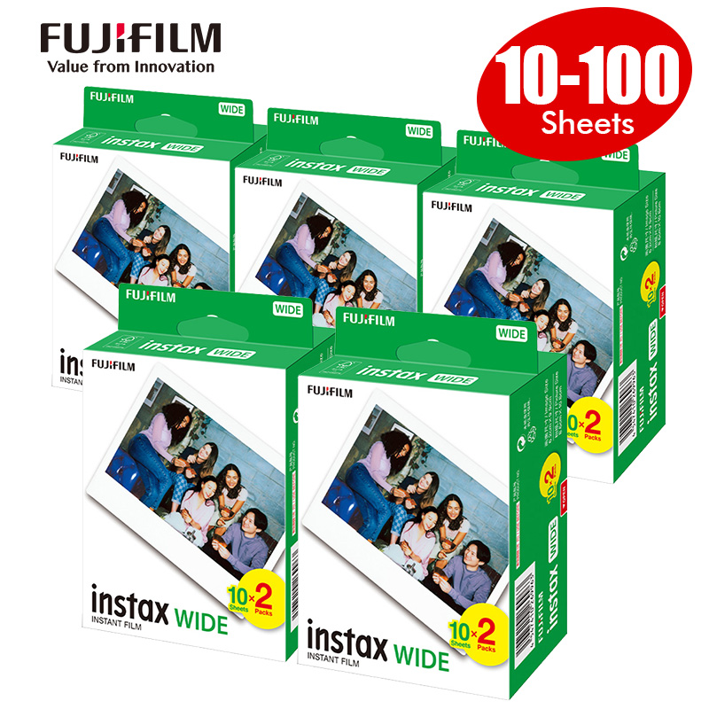 Instant Film Pack - 10-100 Sheets Fujifilm Fuji Instax 5