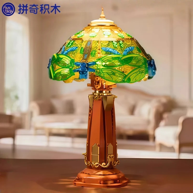 Collectible Vintage Lamps - Pantasy Retro Series Building Blocks Vintage