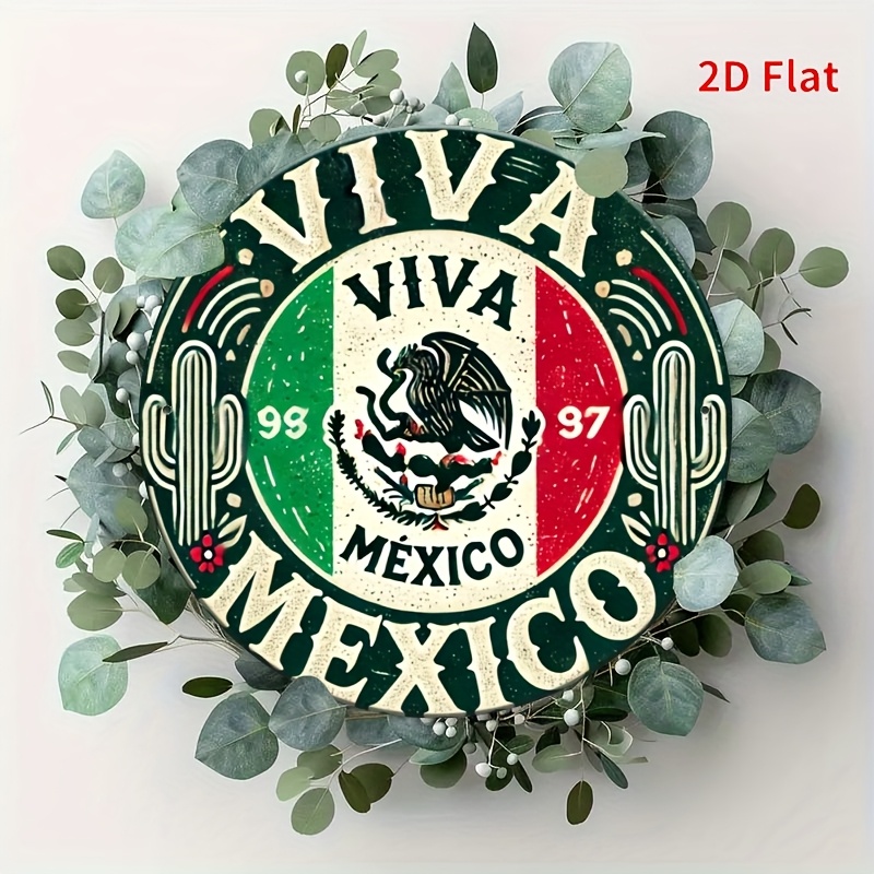 1pc Vintage 'Mexico' Round Met - đánh giá và giá Vintage Collectible Signs
