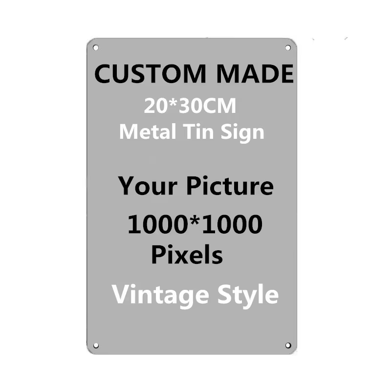 Personalized Custom Metal Tin  - đánh giá và giá Vintage Collectible Signs