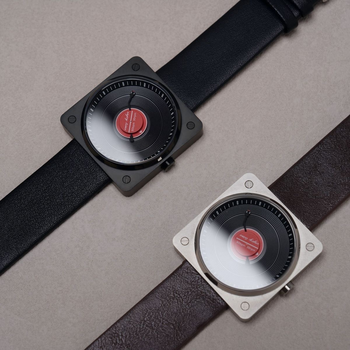 SKU Vinyl Record Quartz Watch  - đánh giá và giá Vintage Collectible Watches