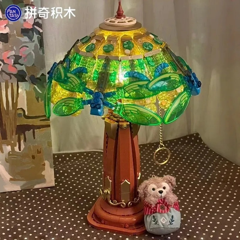 Pantasy Vintage Glass Desk Lam - đánh giá và giá Collectible Vintage Lamps