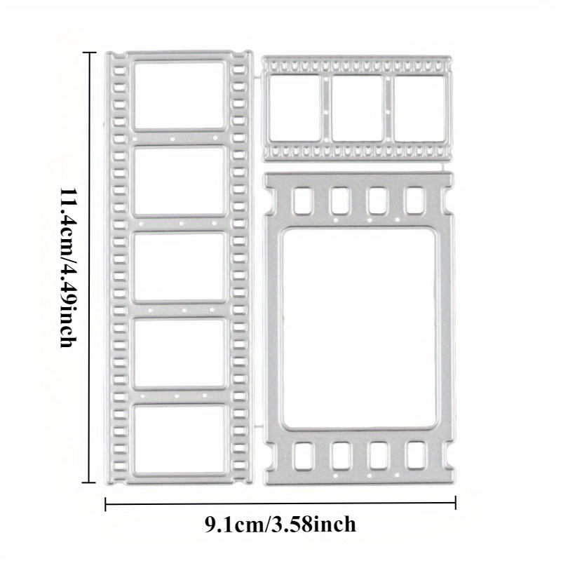 1pc Steel Filmstrip Template M - đánh giá và giá Collectible Vintage Tools