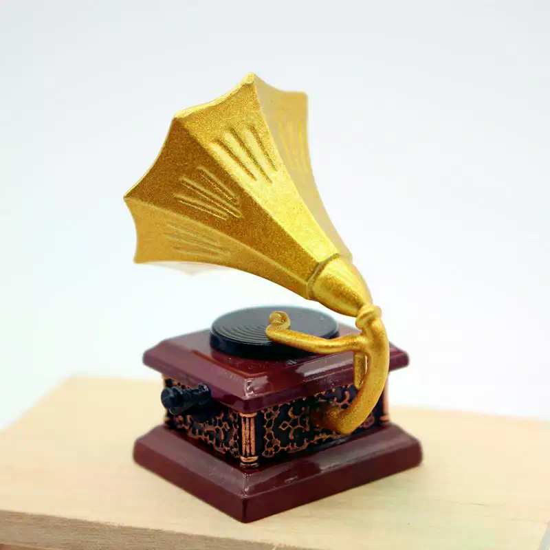 Dollhouse Vintage Phonograph M - đánh giá và giá Vintage Toy Collector