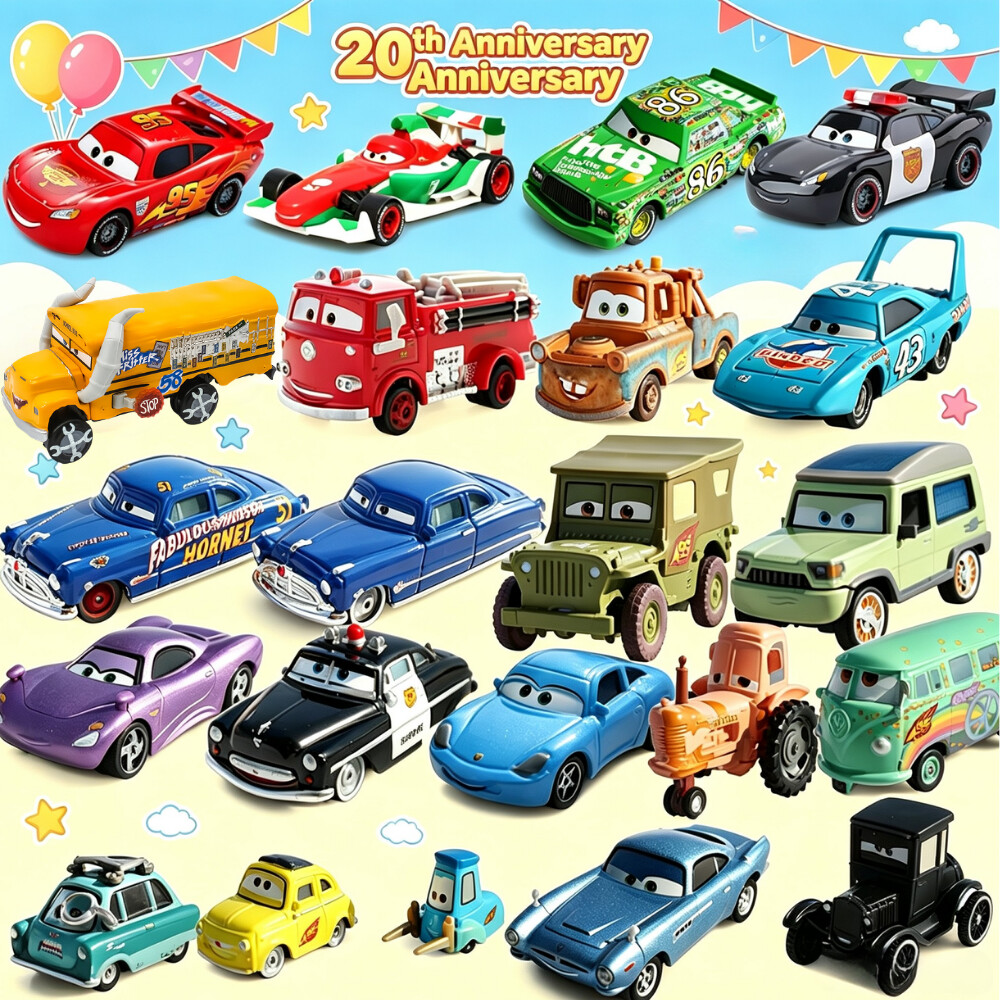 20th Anniversary Mini Cars Toy - đánh giá và giá Vintage Collectible Model Cars
