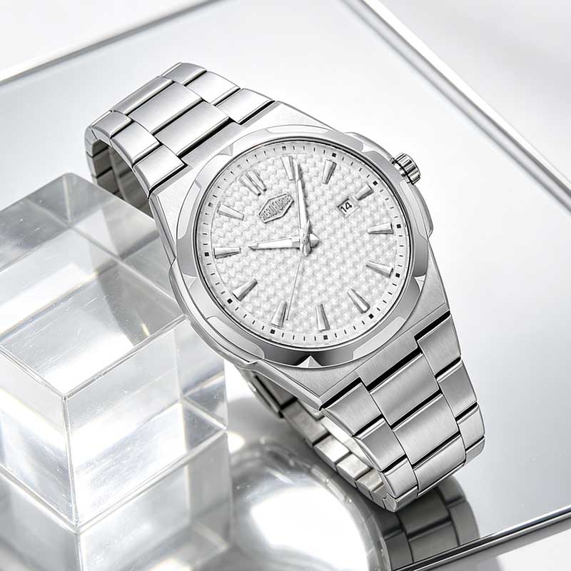 HEROFORCE Silver White Men Wri - đánh giá và giá Vintage Collectible Watches