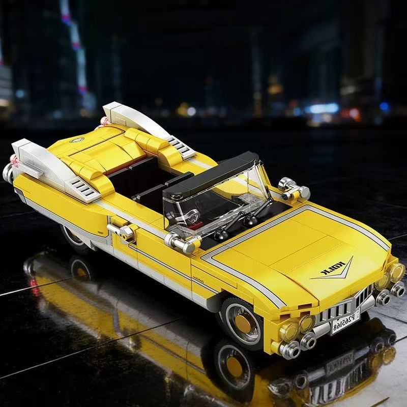 Yellow Vintage Convertible Car - đánh giá và giá Vintage Collectible Model Cars