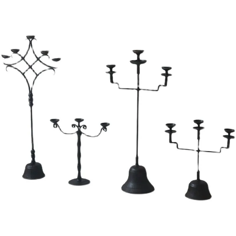 Vintage cast iron candlesticks - đánh giá và giá Collectible Vintage Lamps