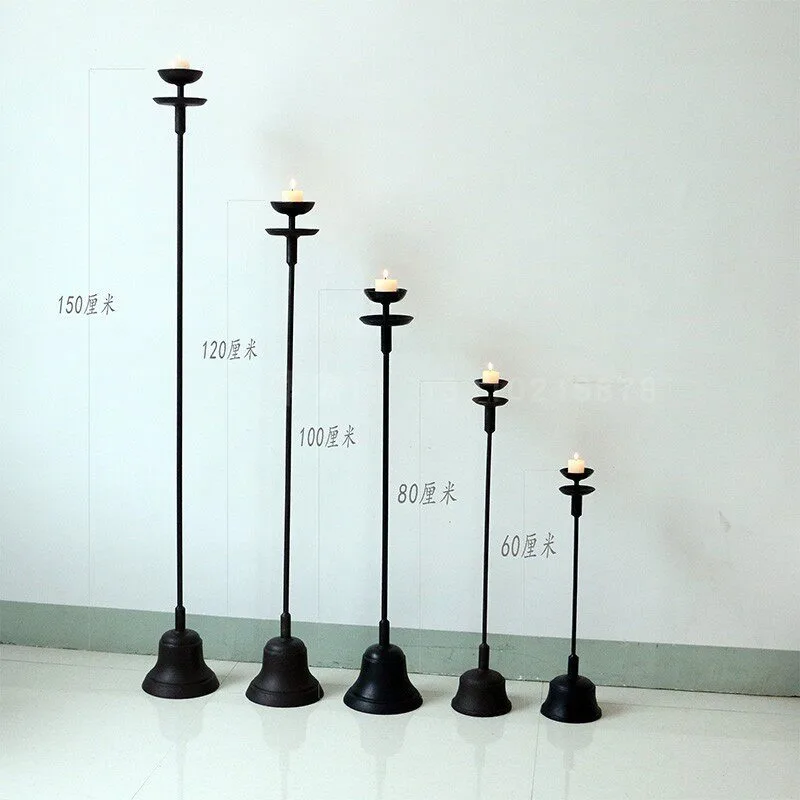 Vintage cast iron candlesticks - đánh giá và giá Collectible Vintage Lamps